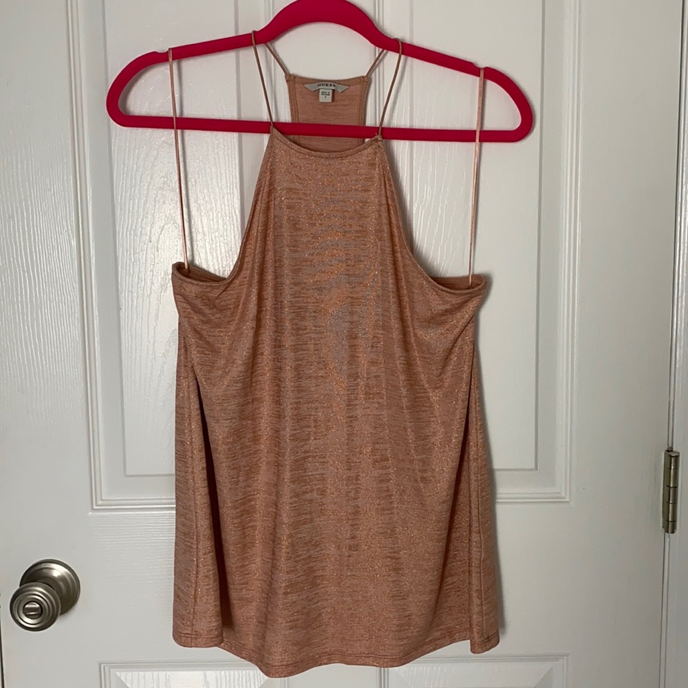 Guess shimmery tank 💖